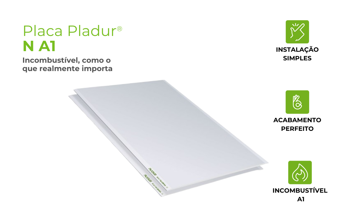 Nova Placa Pladur® N A1: Máxima Proteção Contra o Fogo com Classificação A1