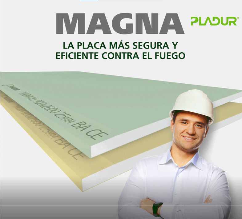 Placa Pladur Magna 25X900X2600 mm BA