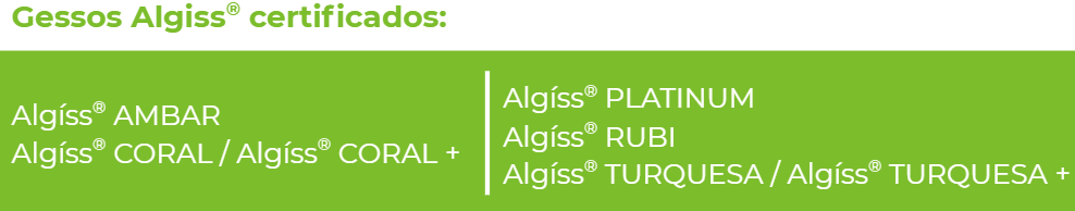 Pladur® & Algiss®: qualidade certificada para espaços que cuidam
