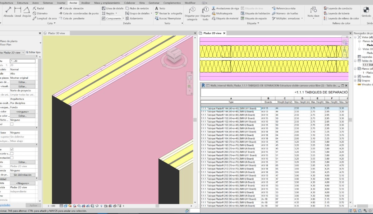 Biblioteca BIM Pladur