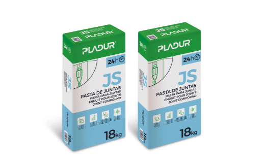 Nova pasta Pladur® JS, a pasta de secagem Pladur® mais fácil de lixar