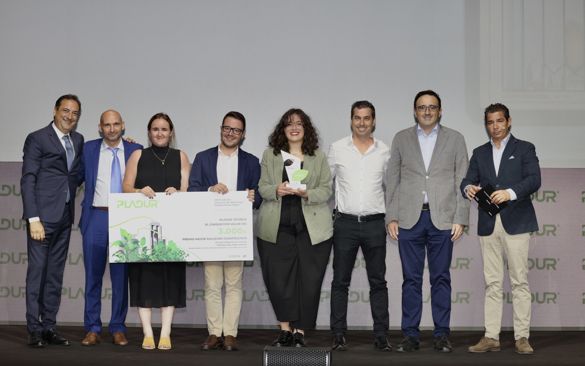 La Escuela Politécnica de Alicante premiada en la XXXIII Edición de los Premios Pladur®