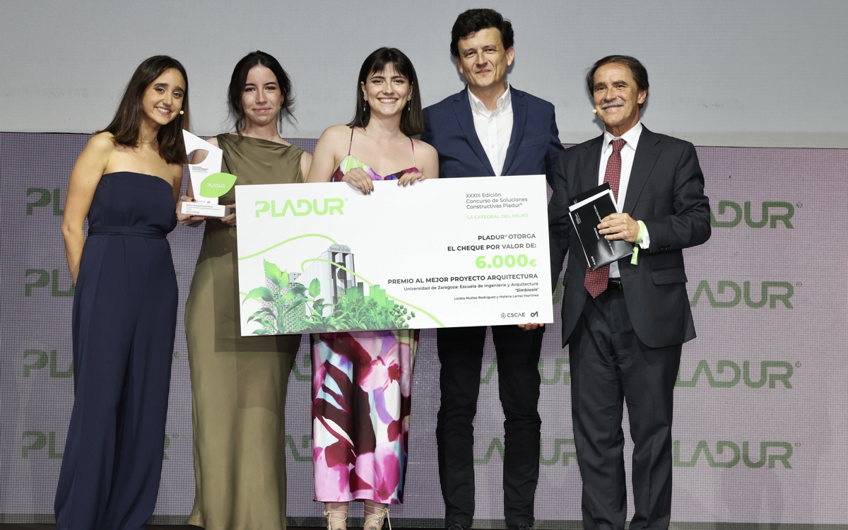 La Facultad de Arquitectura de la Universidad de Zaragoza triunfa en la XXXIII Edición de los Premios Pladur®