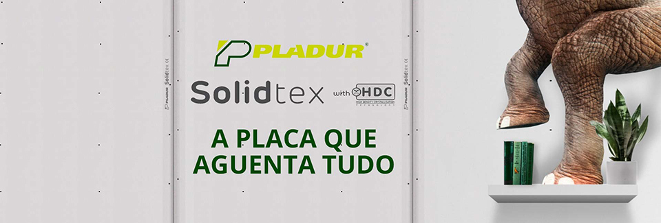 Espaços duráveis graças a soluções robustas Pladur® Solidtex